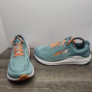 Altra Paradigm 6 Running Shoes Green Orange Women's Size 10.5 ALOA5484305